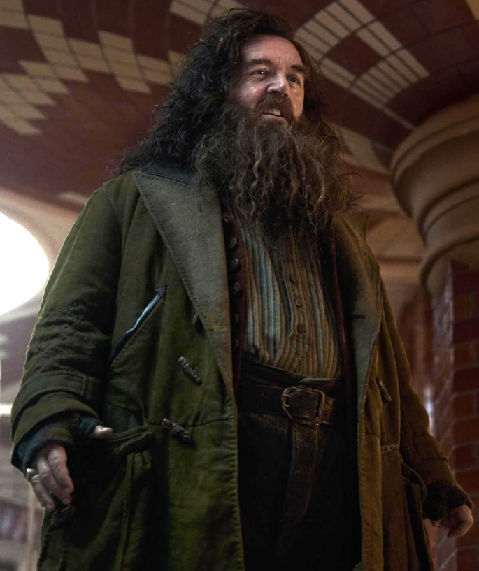 Nick Frost Harry Potter Rubeus Hagrid Coat - Image 1